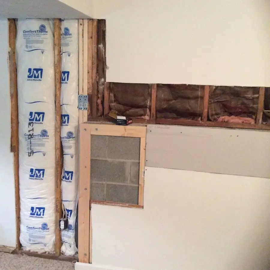 Wall insulation replacement during Structural Drying in Middletown